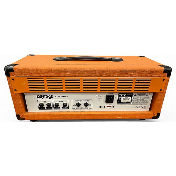 Used Orange Amplifiers CR120H Crush Pro 120W Solid State Guitar Amp Head