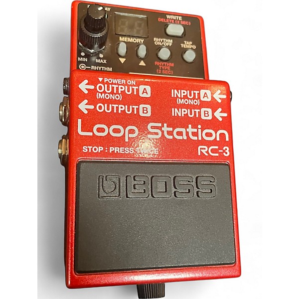 Used BOSS RC3 Loop Station Pedal