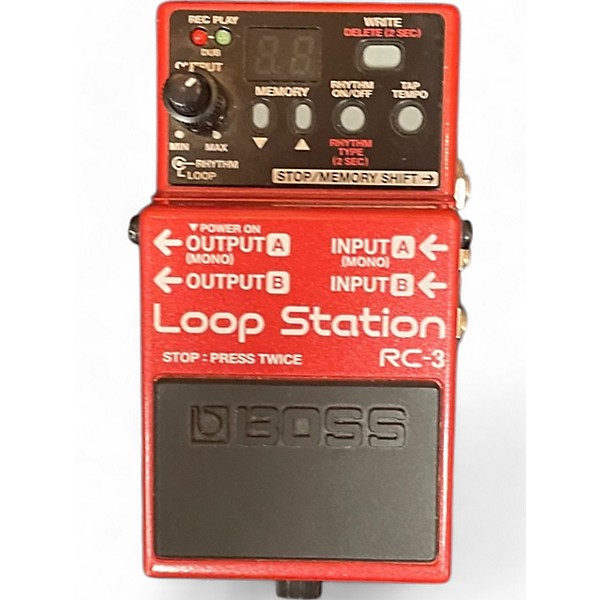 Used BOSS RC3 Loop Station Pedal