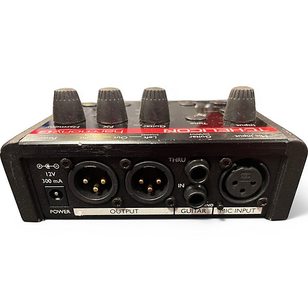 Used TC Helicon voice tone harmony g Vocal Processor