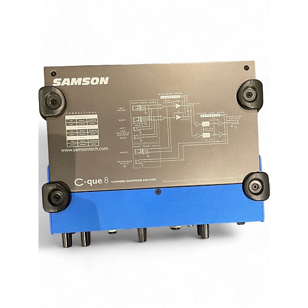 Used Samson C QUE 8 Headphone Amp