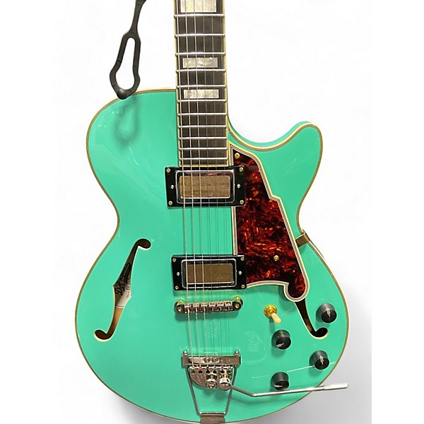 Used D'Angelico EXCEL SS BLUE Hollow Body Electric Guitar