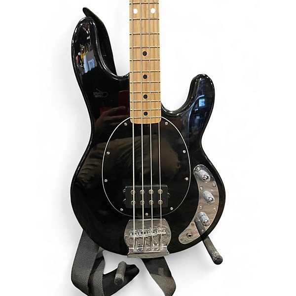 Used Sterling by Music Man STINGRAY Black Electric Bass Guitar