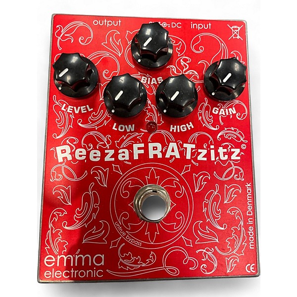 Used Emma Electronic ReezaFRATZzitz Overdrive and Distortion Effect Pedal