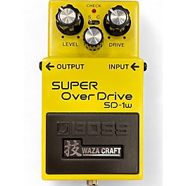 Used BOSS SD1W Super Overdrive Waza Craft Effect Pedal