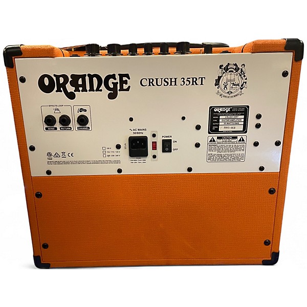 Used Orange Amplifiers Crush 35RT Guitar Combo Amp