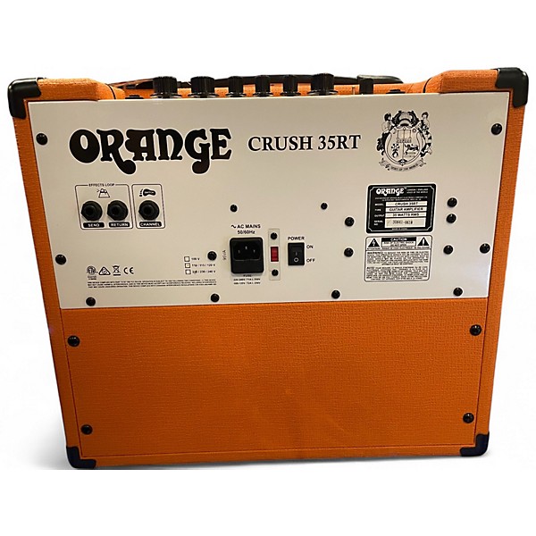 Used Orange Amplifiers Crush 35RT Guitar Combo Amp