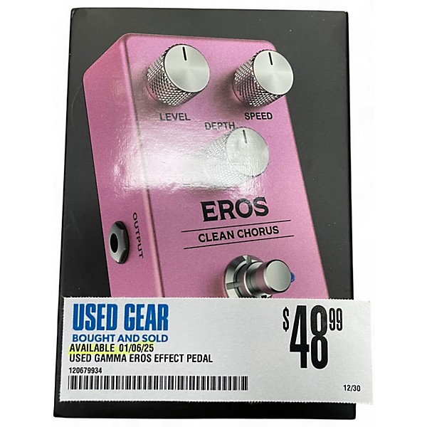 Used GAMMA EROS Effect Pedal