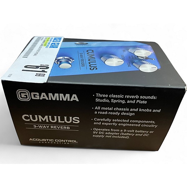 Used GAMMA CUMULUS Effect Pedal