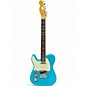 Used Fender American Professional II Telecaster Left Handed Miami Blue Electric Guitar thumbnail