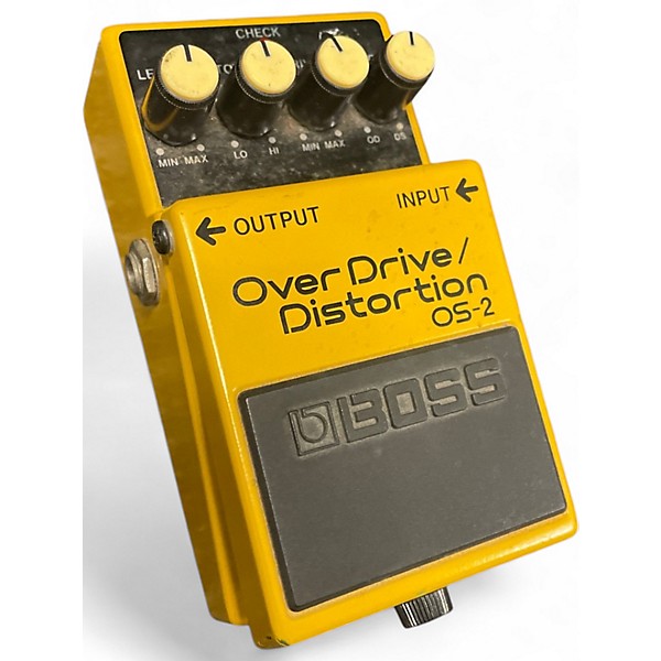 Used BOSS OS2 Overdrive Distortion Effect Pedal