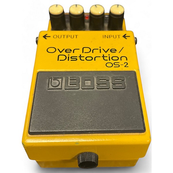 Used BOSS OS2 Overdrive Distortion Effect Pedal