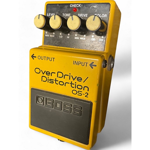 Used BOSS OS2 Overdrive Distortion Effect Pedal