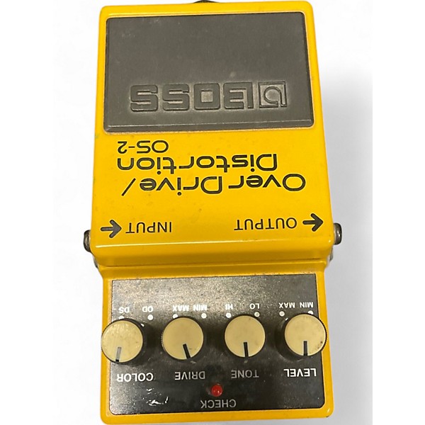 Used BOSS OS2 Overdrive Distortion Effect Pedal