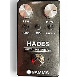 Used GAMMA HADES METAL DISTORTION Effect Pedal