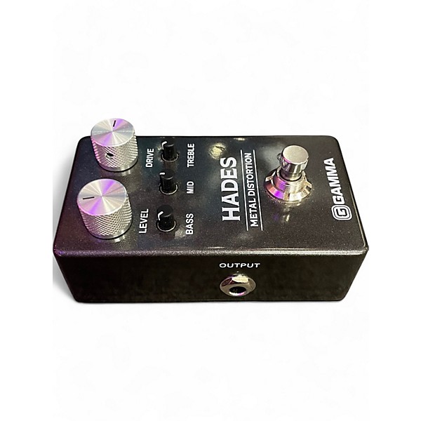 Used GAMMA HADES METAL DISTORTION Effect Pedal