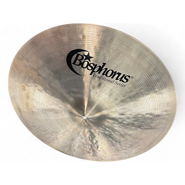 Used Bosphorus Cymbals 22in TRADITIONAL SERIES RIDE Cymbal