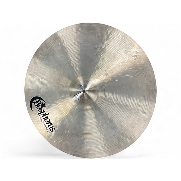 Used Bosphorus Cymbals 22in TRADITIONAL SERIES RIDE Cymbal