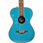 Used Daisy Rock Model 6202 Blue Acoustic Guitar