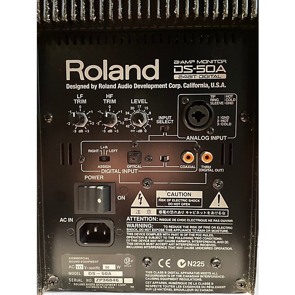 Used Roland DS-50A Powered Monitor