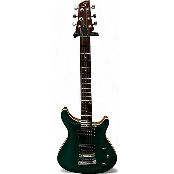 Used Samick SONATA Emerald Green Solid Body Electric Guitar