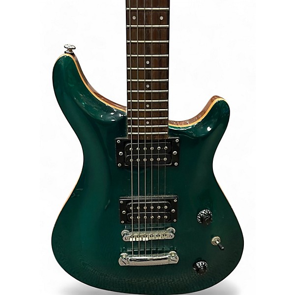 Used Samick SONATA Emerald Green Solid Body Electric Guitar