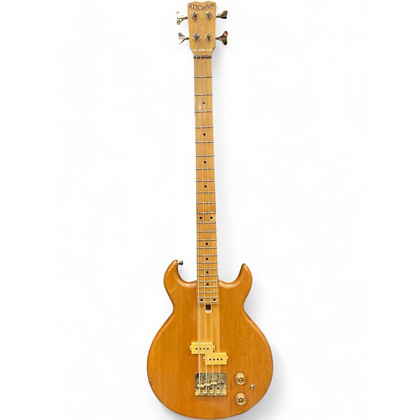 Used S.d. Curlee Standard 2 Natural Electric Bass Guitar