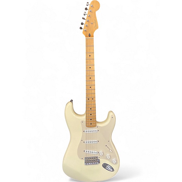 Used Fender Jimmy Vaughn stratocaster Aged white Solid Body Electric Guitar,Specials : American Fashion Style Bags On Sale