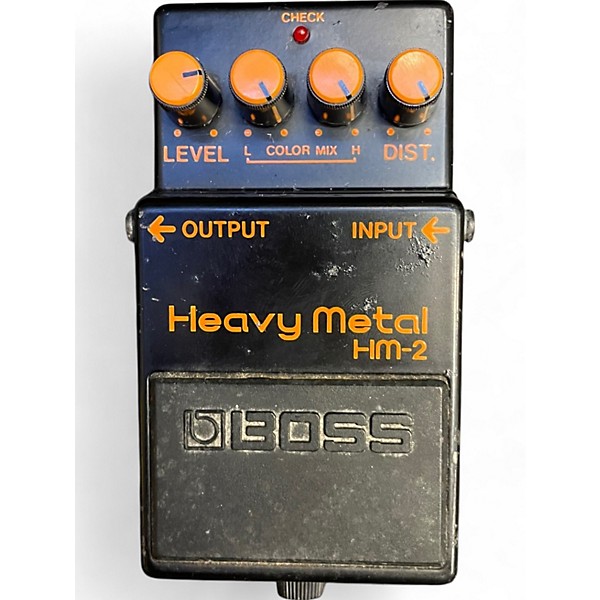 Used BOSS HM2 Heavy Metal Effect Pedal