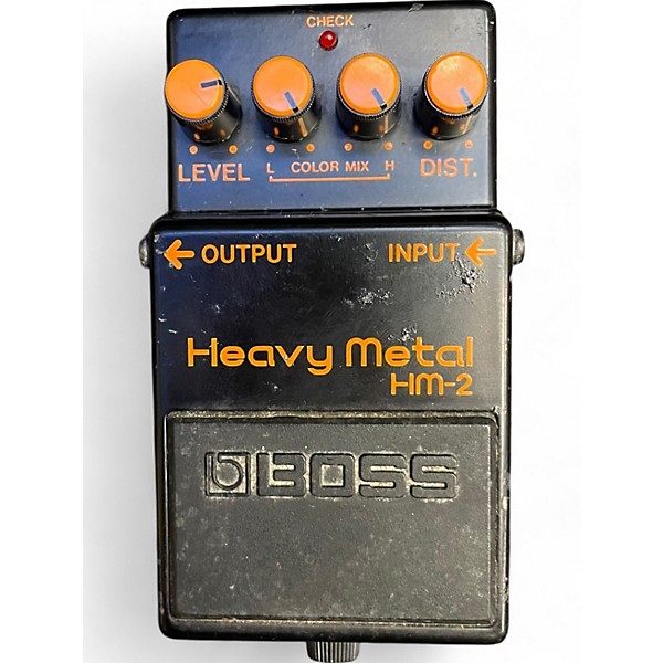 Used BOSS HM2 Heavy Metal Effect Pedal