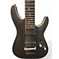 Used Schecter Guitar Research Damien Platinum 7 Black Solid Body Electric Guitar