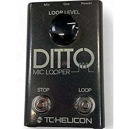 Used TC Helicon DITTO MIC LOOPER Pedal