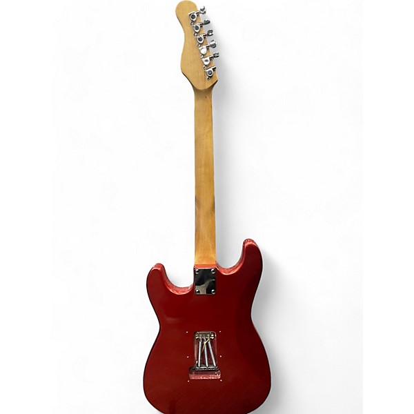 Used Bridgecraft MODEL S Candy Apple Red Metallic Solid Body Electric Guitar