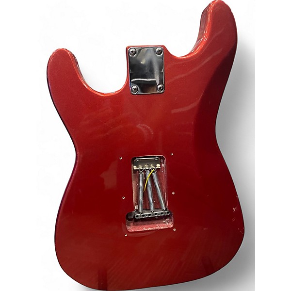 Used Bridgecraft MODEL S Candy Apple Red Metallic Solid Body Electric Guitar