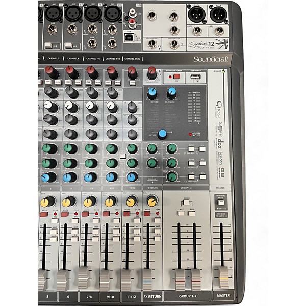 Used Soundcraft Signature 12MTK Powered Mixer