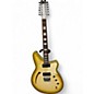 Used Reverend airwave 12 gold burst Hollow Body Electric Guitar