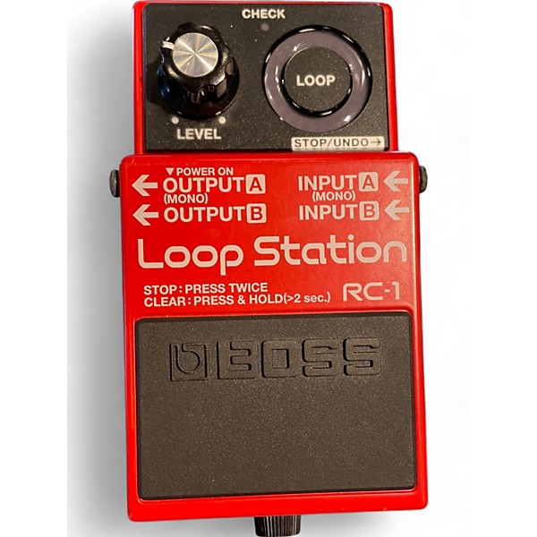 Used BOSS RC1 Loop Station Pedal