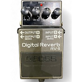 Used BOSS RV5 Digital Reverb Effect Pedal