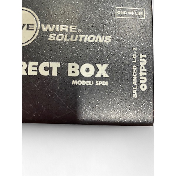 Used Live Wire Solutions SPDI Direct Box