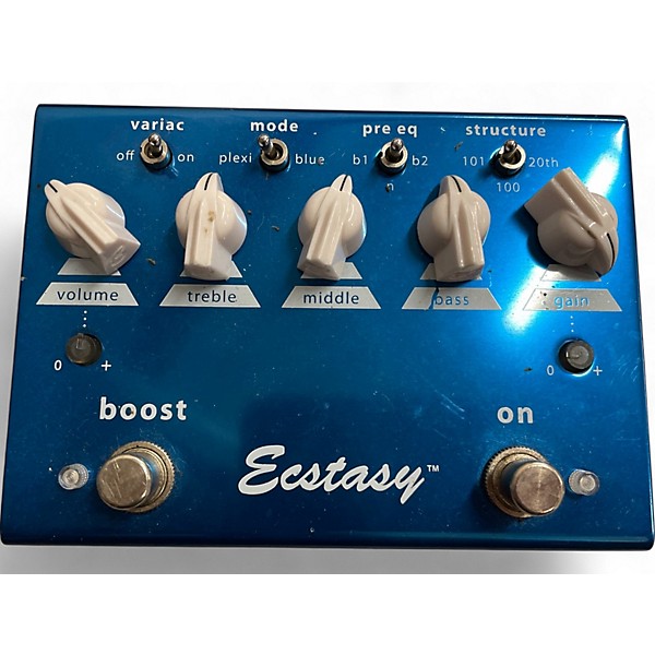 Used Bogner Ecstasy Blue Overdrive Effect Pedal