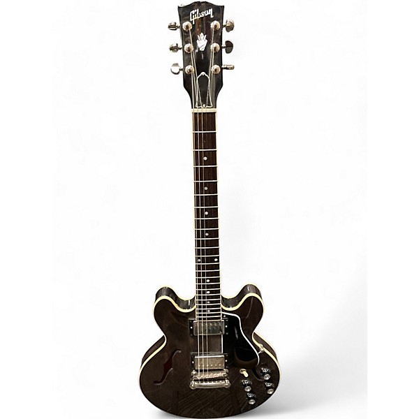 Used Gibson ES339 TRANS EBONY Hollow Body Electric Guitar