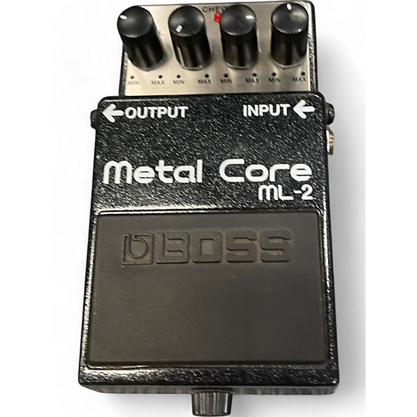 Used BOSS ML2 Metal Core Distortion Effect Pedal