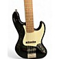 Used Squier j bass Black Electric Bass Guitar