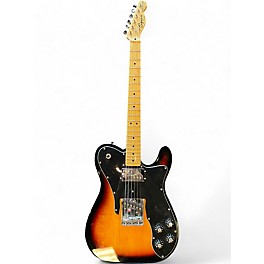 Used Squier TELECASTER CUSTOM 3TS 3 Color Sunburst Solid Body Electric Guitar