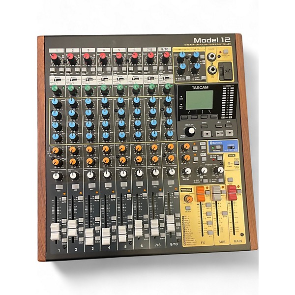 Used TASCAM MODEL 12 Powered Mixer