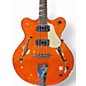 Used Eastwood Classic 4 Orange Electric Bass Guitar