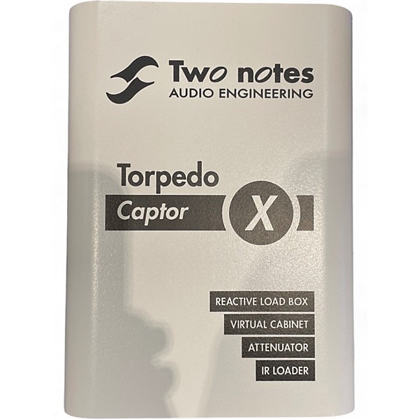 Used Two Notes AUDIO ENGINEERING TORPEDO CAPTOR X Power Attenuator