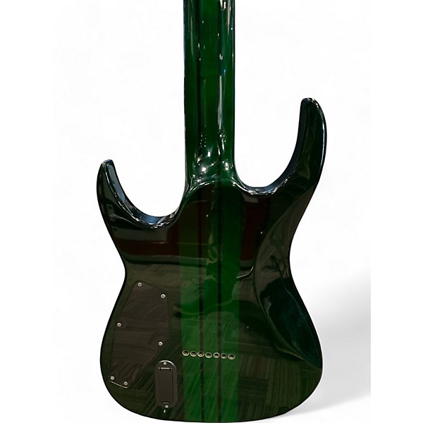 Used Agile Septor 725 7 String Green Solid Body Electric Guitar