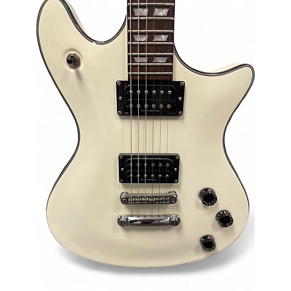 Used Schecter Guitar Research Tempest Custom white Solid Body Electric Guitar