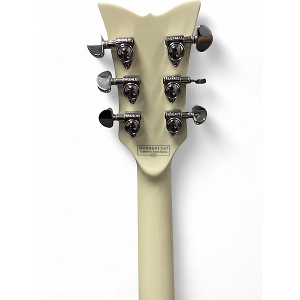 Used Schecter Guitar Research Tempest Custom white Solid Body Electric Guitar